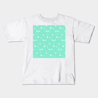 Beach Pattern Kids T-Shirt